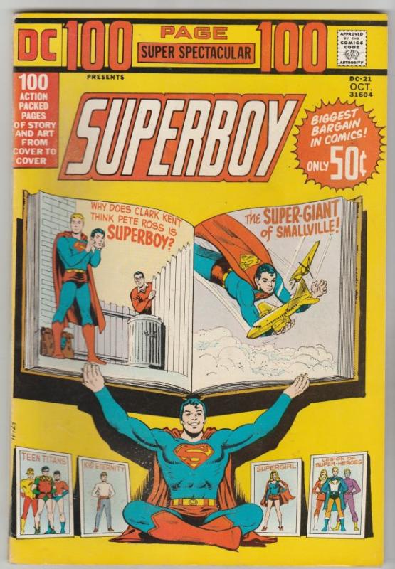 DC 100-Page Super Spectacular #21 (Oct-73) NM- High-Grade Superboy