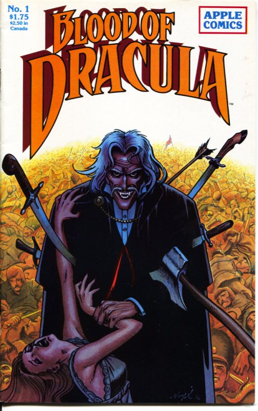 Blood of Dracula #1  1987 - Apple  -NM - Comic Book