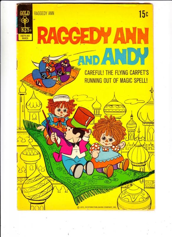 Raggedy Ann and Andy #2 (Mar-72) FN/VF Mid-High-Grade Raggedy Ann, Andy, Marc...