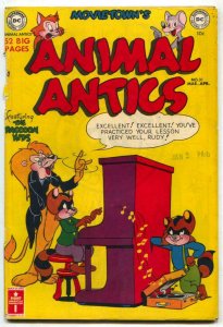 Movie Town's Animal Antics #31 1951-DC comics-Raccoon Kids G