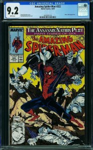 Amazing Spider-Man #322 (1989) CGC 9.2 NM-