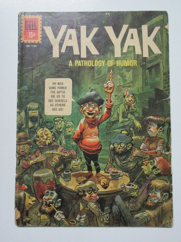 Four Color (Dell 1961) #1186 Yak Yak Pathology of Humor Jack Davis Cover GD