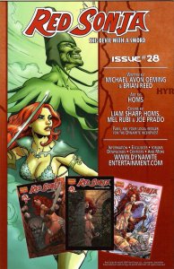 Red Sonja She-Devil wth a Sword #27 Horns Cover C (2007) New