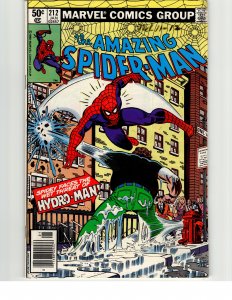 The Amazing Spider-Man #212 Newsstand Edition (1981) Spider-Man [Key Issue]