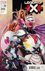 Legion of X #2 Cover B Sliney Variant Marvel 2022 EB146