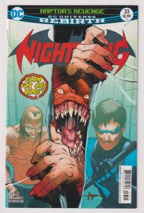 DC Comics! Nightwing! Issue #33! Rebirth!