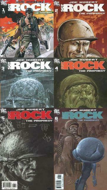 [SOLD] SERGEANT ROCK PROPHECY (2006) 1-6  Joe Kubert