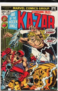 Astonishing Tales #20 (1973) Ka-Zar