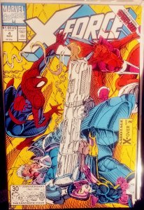 X-Force #4 Newsstand Edition (1991)