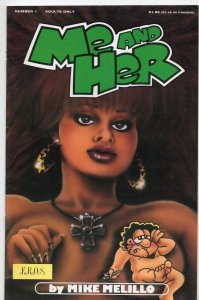 Me and Her #1 (1990)Adult Comic Book Eros Grade FN- 5.5