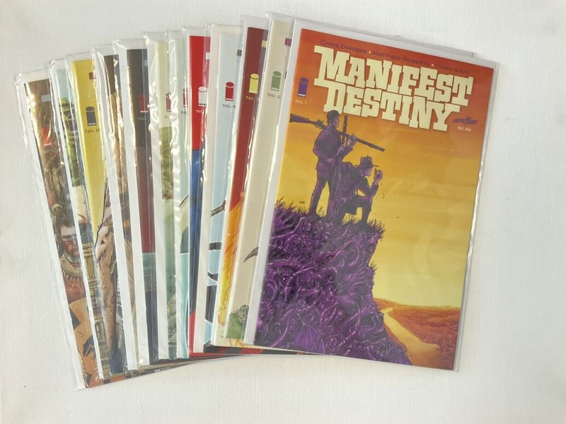 Manifest Destiny 1-12 Lot Run Set Near Mint Nm Image