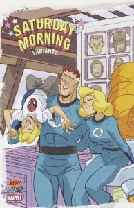 Fantastic Four #25 2025 Sean Galloway Saturday Morning CVR E Marvel Comics H31