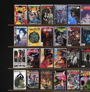 Huge Lot 150+ Comics with Marvel Team Up, Marvel Two In One, Gravel & More!