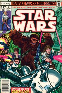 Star Wars #3D FN ; Marvel | British Price Edition 12p