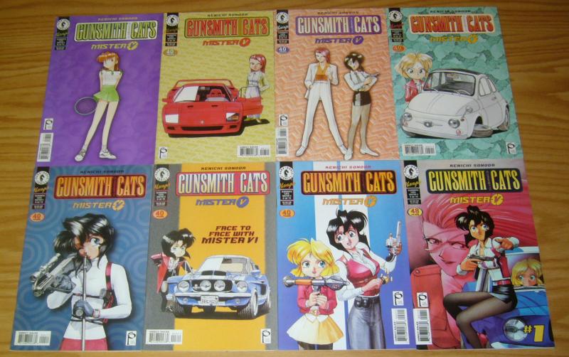 Gunsmith Cats: Mister V #1-11 VF/NM complete series - studio proteus dark horse