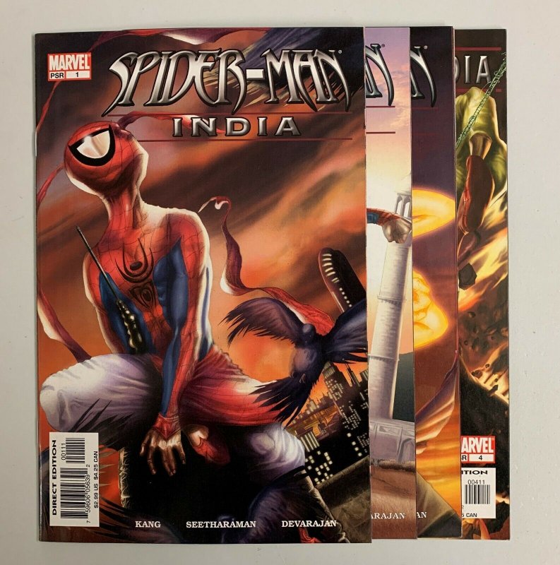 Spider-Man India #1-4 Set (Marvel 2005) 1 2 3 4 1st Pavitr Prabhakar (8.0+)