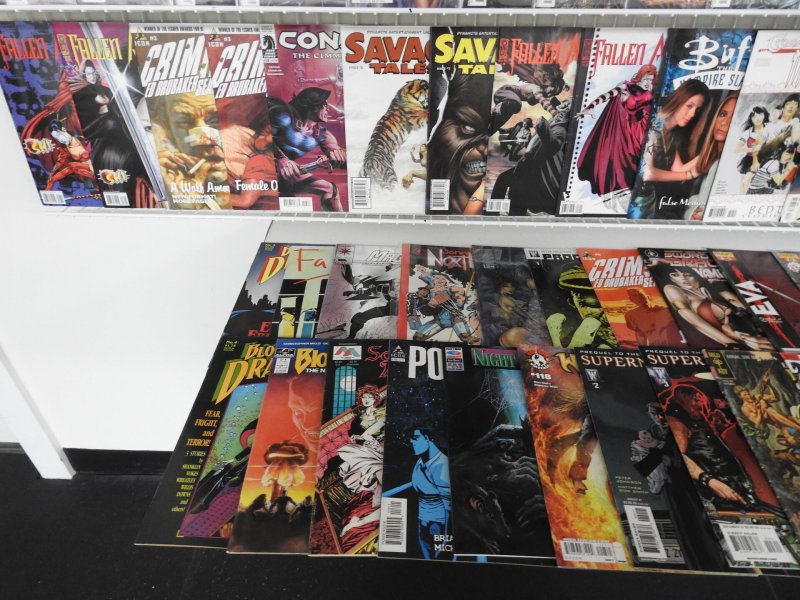 Huge Lot of 160+ Comics W/ Conan, Darkness, Superman Avg VF Cond.