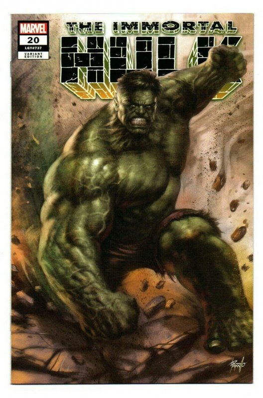 IMMORTAL HULK #20 (2019) LUCIO PARRILLO | TRADE DRESS | HIGH GRADE NM | UNREAD