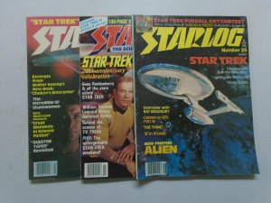 3 Different Starlog, VG/FN (1979)