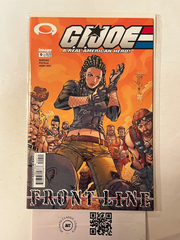 G.I.Joe Front Line #9 NM Image Comic Book Snake Eyes Desdro Scarlett  10 HH10