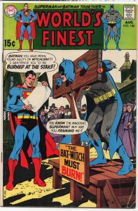 World's Finest Comics #186 (1969) Superman and Batman and Robin