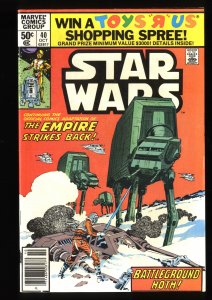 Star Wars #40 VF 8.0 Newsstand Variant 1st Rogue Squadron!