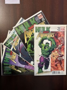 Hulk Smash The Avengers #1-5 NM Marvel Comics 2012 Complete Set