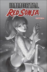 Immortal Red Sonja #4F VF/NM ; Dynamite | 1:10 variant