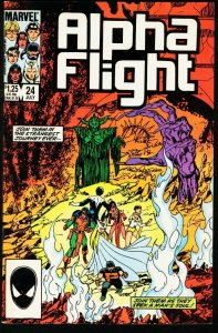 ALPHA FLIGHT #24-MARVEL COMICS-MUTANTS! NM