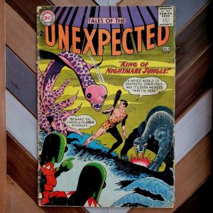 TALES of the UNEXPECTED #83 VG- (DC 1964) 7 stories, King of Nightmare Jungle