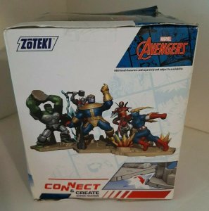 Zoteki Marvel Avengers Iron Man Silver Completely destroyed box 