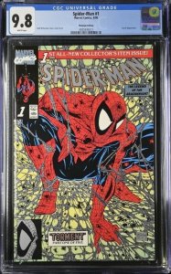 SPIDER-MAN #1 CGC 9.8 PLATINUM EDITION TODD MCFARLANE WHITE PAGES 6012