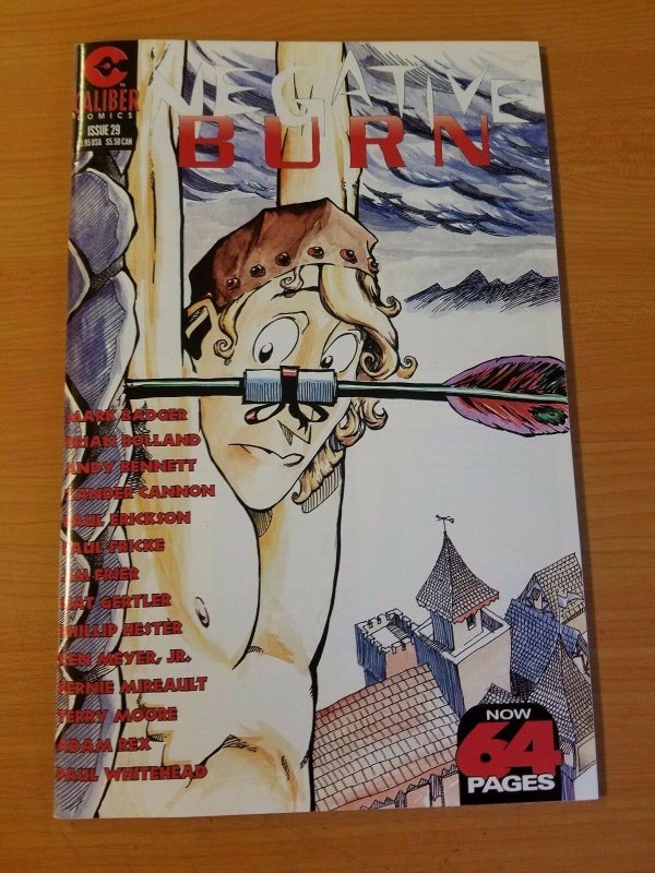 Negative Burn #29 ~ NEAR MINT NM ~ (1995, Caliber Press Comics) 