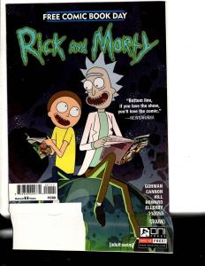 Rick And Morty Free Comic Book Day One Press Comic Book # 1 NM Adult Swim JC9