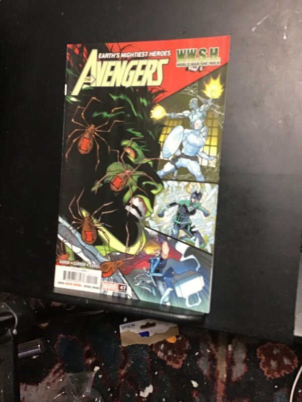 Avengers #47 (2021) World war she hulk !  Hi Greg key! First winter Hulk! NM-