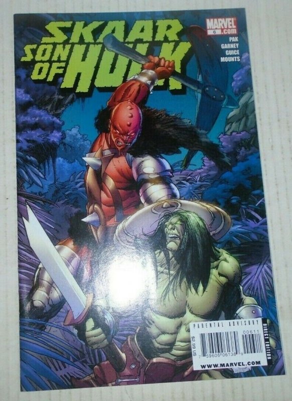 Skaar Son Of Hulk #6 2009 Marvel Comics