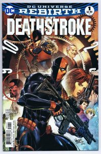 Deathstroke #1 Rebirth ORIGINAL Vintage 2016 DC Comics