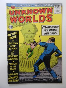 Unknown Worlds #1 (1960) VG Condition! Moisture stain