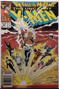 The Uncanny X-Men #227 Newsstand (1988)