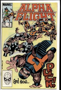 Alpha Flight #5 (1983) Alpha Flight [Key Issue]