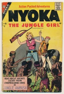 Nyoka the Jungle Girl (1955 Charlton) #20 VG-