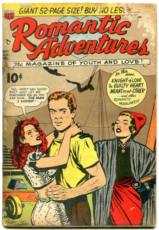 Romantic Adventures #11 1950- Men You Shouldn't Marry- Golden Age G