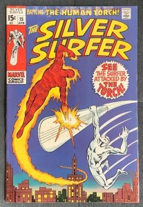 Silver Surfer #15 (1970, Marvel Comics) FN