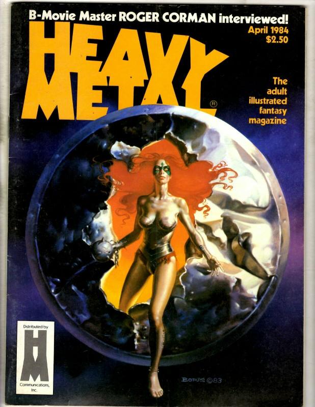 6 Heavy Metal Magazines March April September October November December 1984 FM9