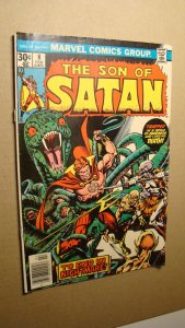 SON OF SATAN 8 *SOLID COPY* LAST ISSUE MARVEL BRONZE AGE HORROR