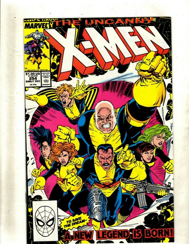 12 Uncanny X-Men Comics #254 255 257 258 259 260 261 262 263 264 265 267 GK42