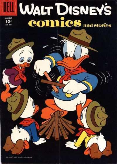 Walt Disney's Comics and Stories #191, VG (Stock photo)