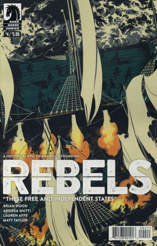Rebels: These Free and Independent States #4 VF/NM ; Dark Horse | Brian Wood