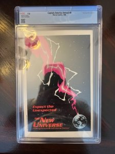 Captain America Annual #8 Direct Edition (1986) - CGC 7.5 - Wolverine