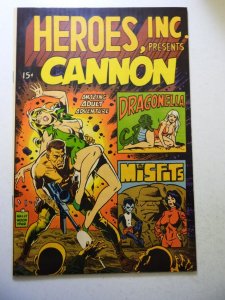 Heroes, Inc. Presents Cannon #1 (1969) FN+ Condition